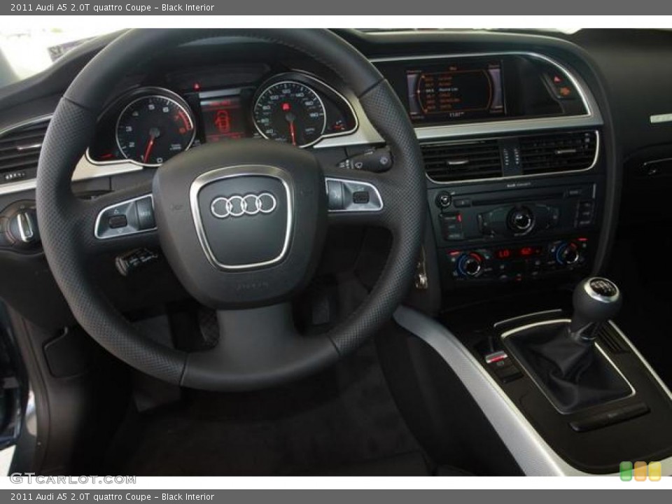 Black Interior Dashboard for the 2011 Audi A5 2.0T quattro Coupe #38026890