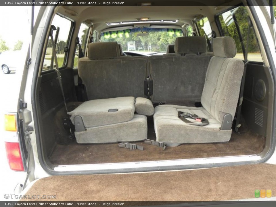 Beige 1994 Toyota Land Cruiser Interiors