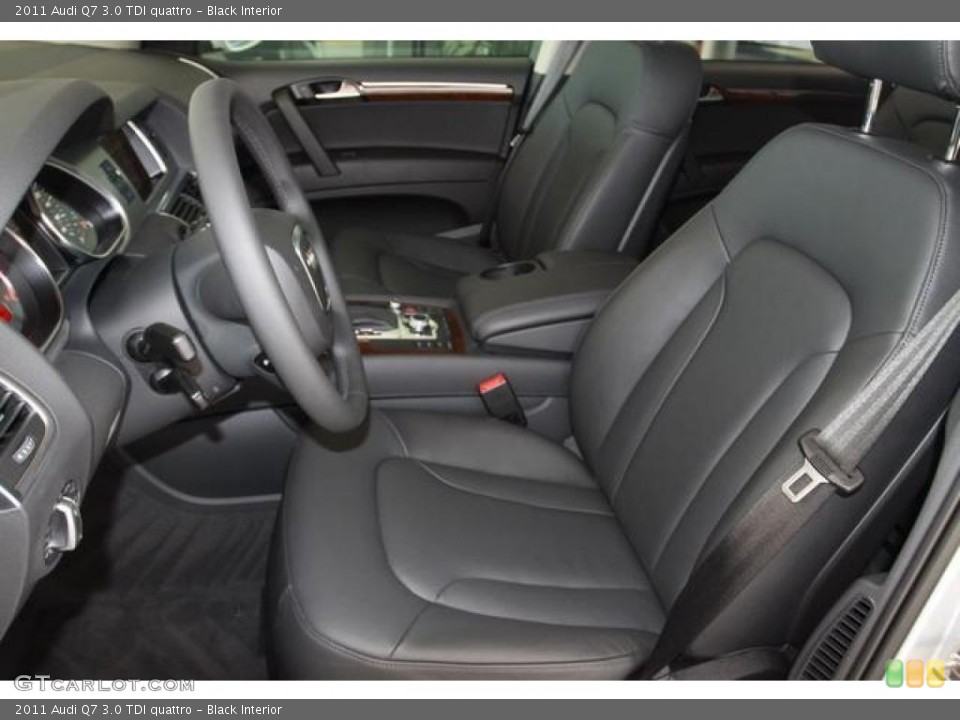 Black Interior Photo for the 2011 Audi Q7 3.0 TDI quattro #38027162