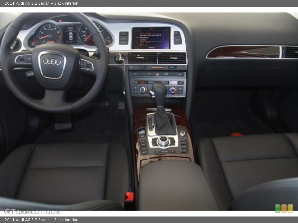 Black Interior Dashboard for the 2011 Audi A6 3.2 Sedan #38027522