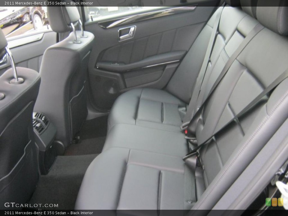 Black Interior Photo for the 2011 Mercedes-Benz E 350 Sedan #38028338