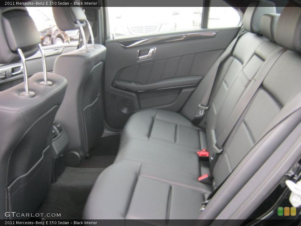 Black Interior Photo for the 2011 Mercedes-Benz E 350 Sedan #38028526