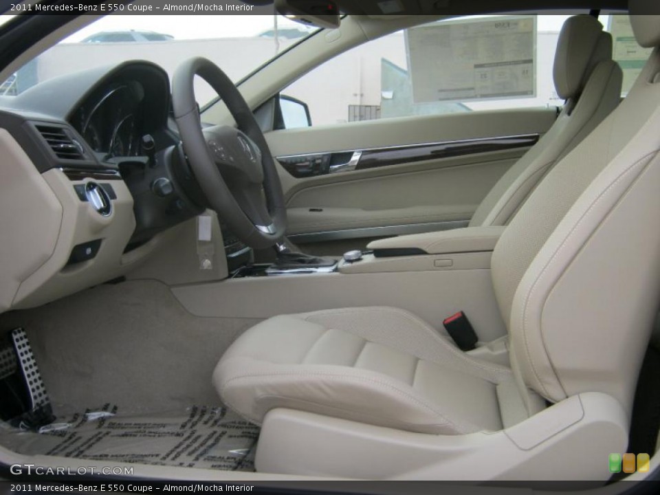 Almond/Mocha Interior Photo for the 2011 Mercedes-Benz E 550 Coupe #38028710