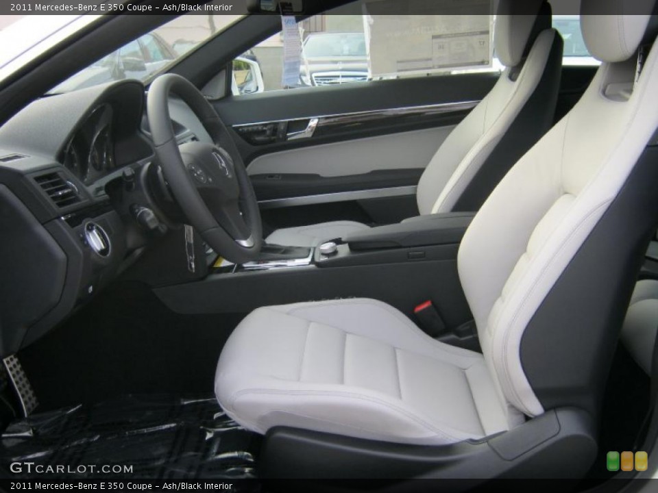 Ash/Black Interior Photo for the 2011 Mercedes-Benz E 350 Coupe #38028798