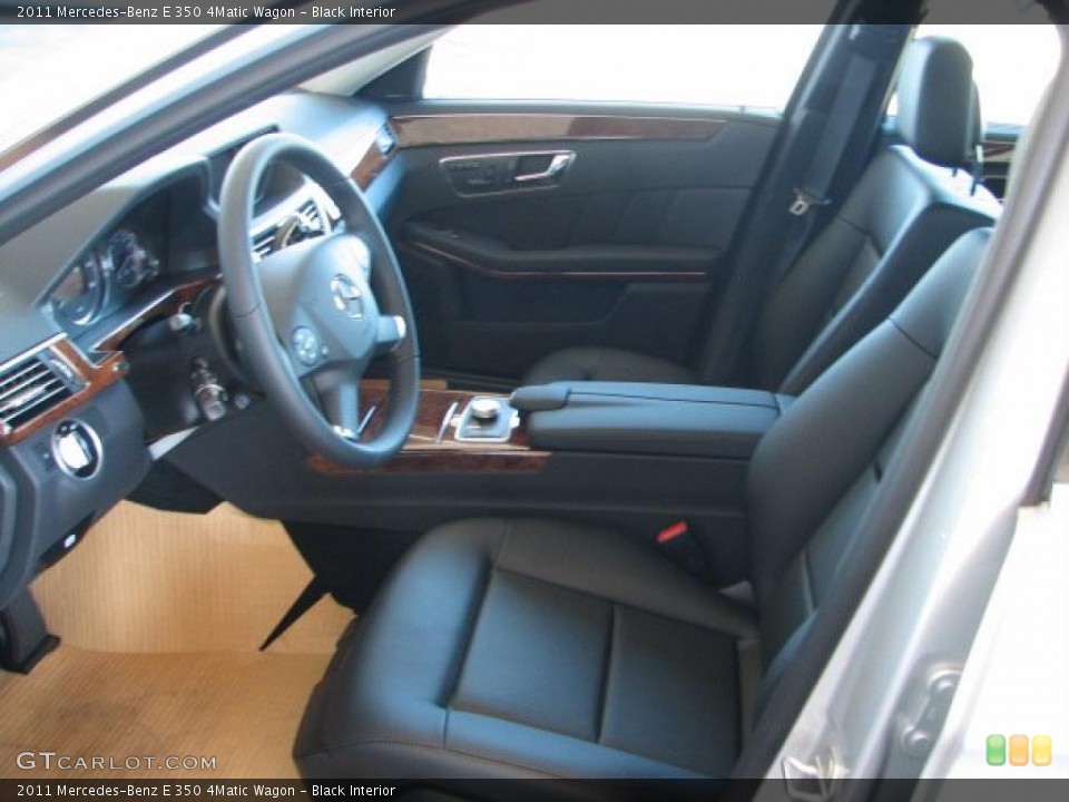 Black Interior Photo for the 2011 Mercedes-Benz E 350 4Matic Wagon #38030255
