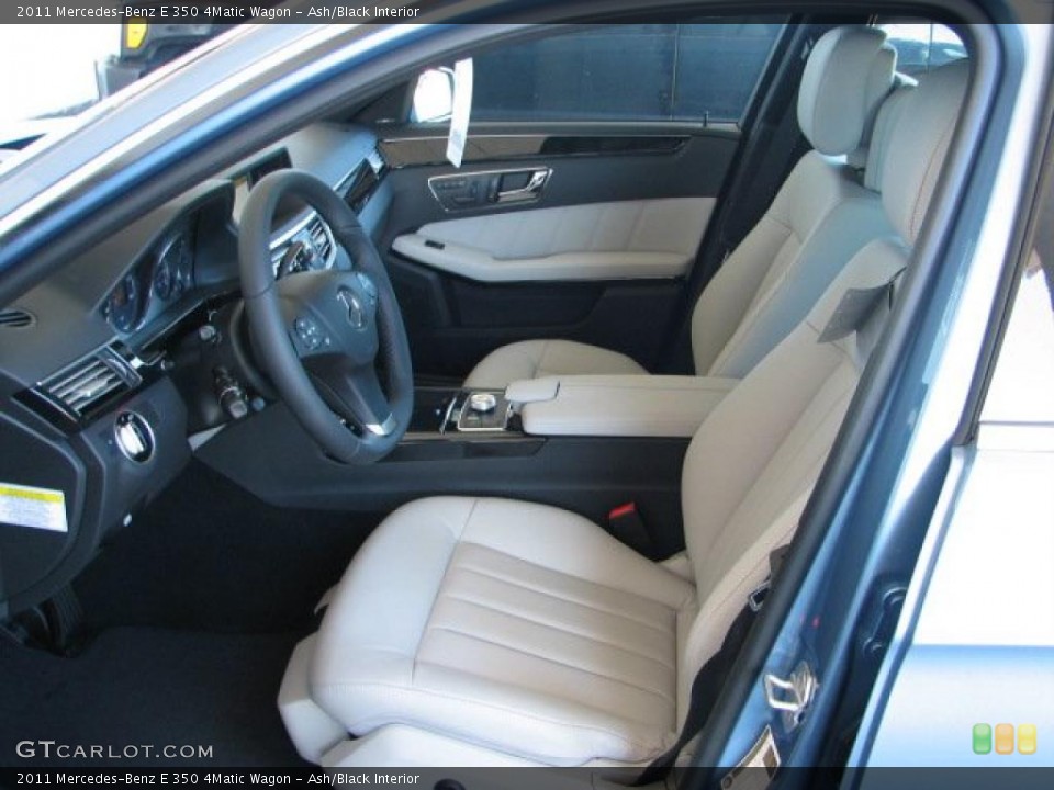 Ash/Black Interior Photo for the 2011 Mercedes-Benz E 350 4Matic Wagon #38030580
