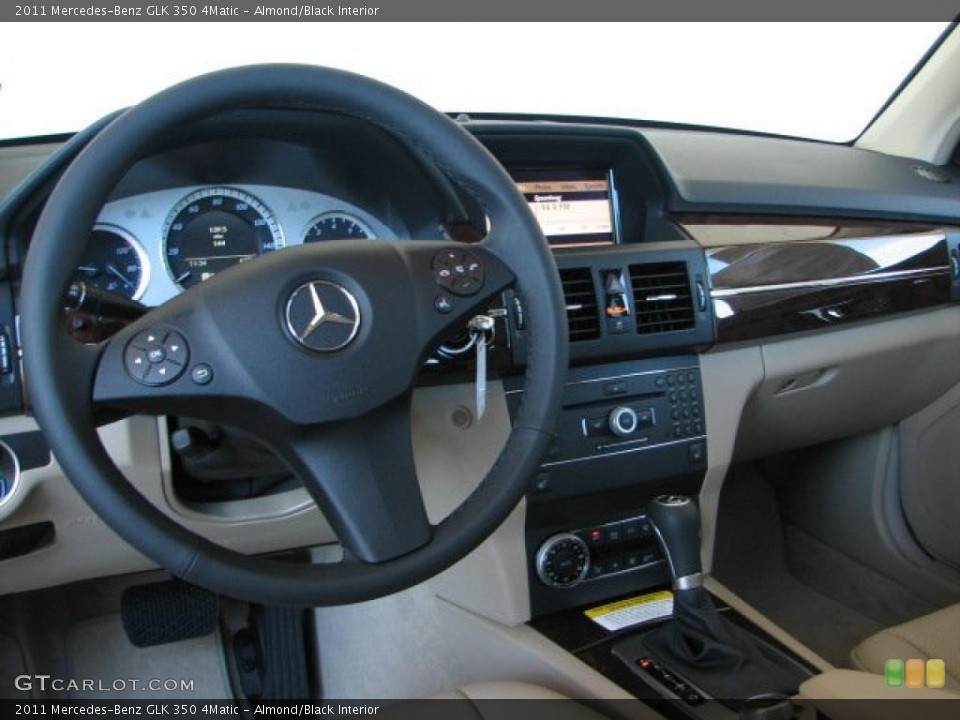 Almond/Black Interior Photo for the 2011 Mercedes-Benz GLK 350 4Matic #38030748