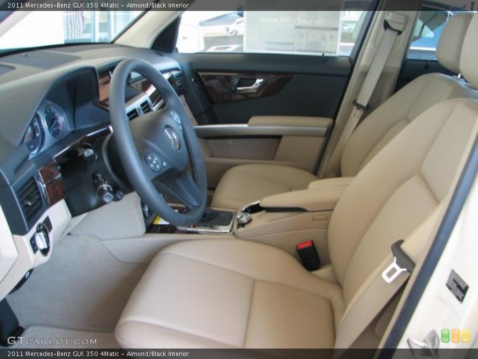 Almond/Black Interior Photo for the 2011 Mercedes-Benz GLK 350 4Matic #38030768