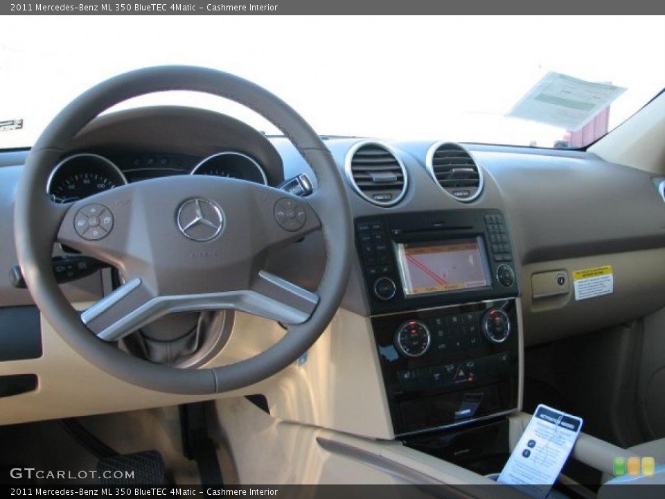 Cashmere Interior Dashboard for the 2011 Mercedes-Benz ML 350 BlueTEC 4Matic #38030832