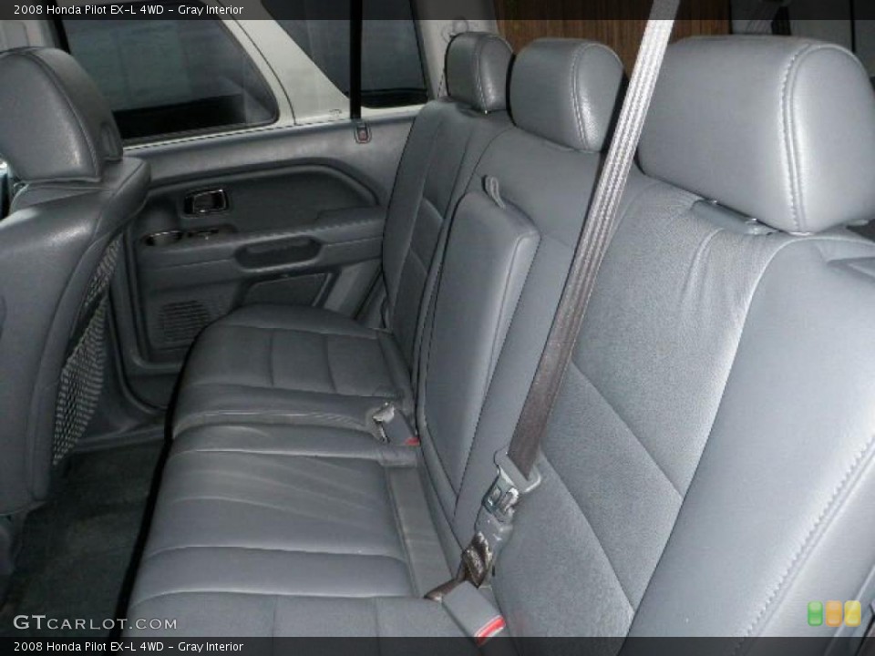 Gray Interior Photo for the 2008 Honda Pilot EX-L 4WD #38031016