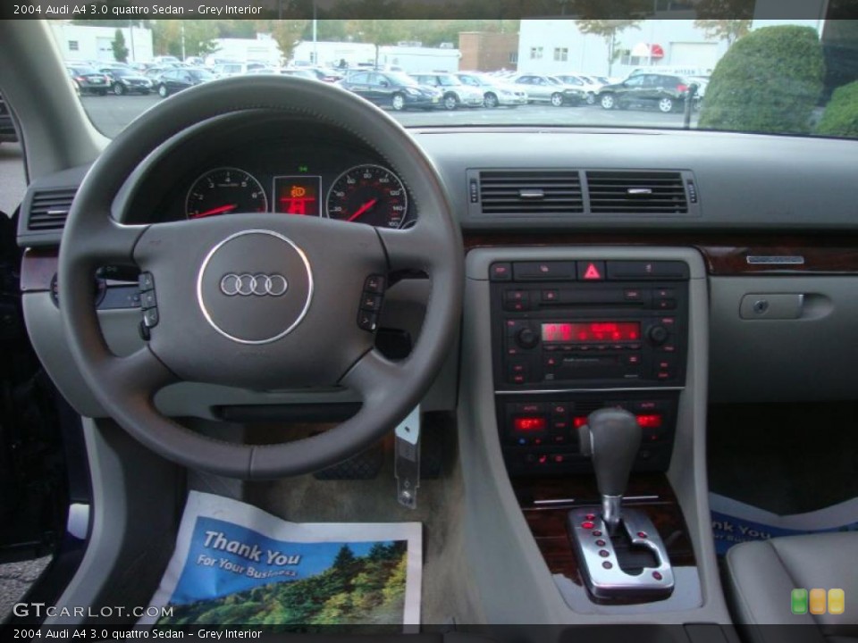 Grey Interior Dashboard for the 2004 Audi A4 3.0 quattro Sedan #38031264