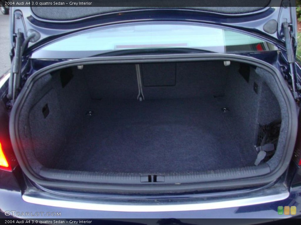 Grey Interior Trunk for the 2004 Audi A4 3.0 quattro Sedan #38031561