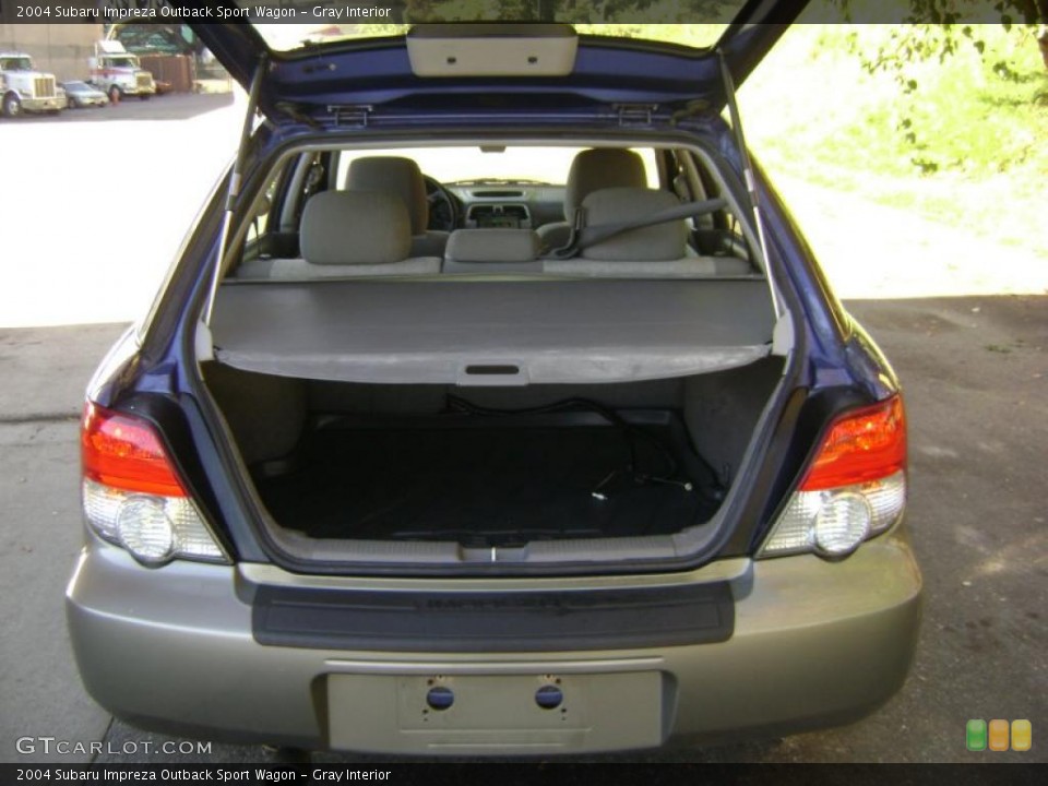 Gray Interior Trunk for the 2004 Subaru Impreza Outback Sport Wagon #38034321
