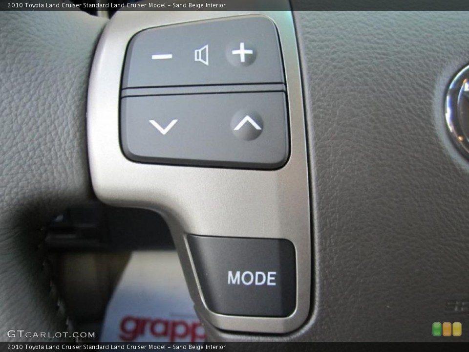 Sand Beige Interior Controls for the 2010 Toyota Land Cruiser  #38035453