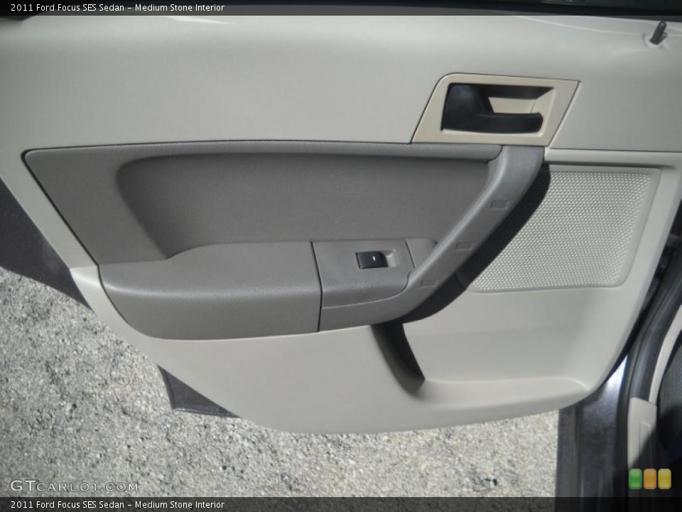 Medium Stone Interior Photo for the 2011 Ford Focus SES Sedan #38035646