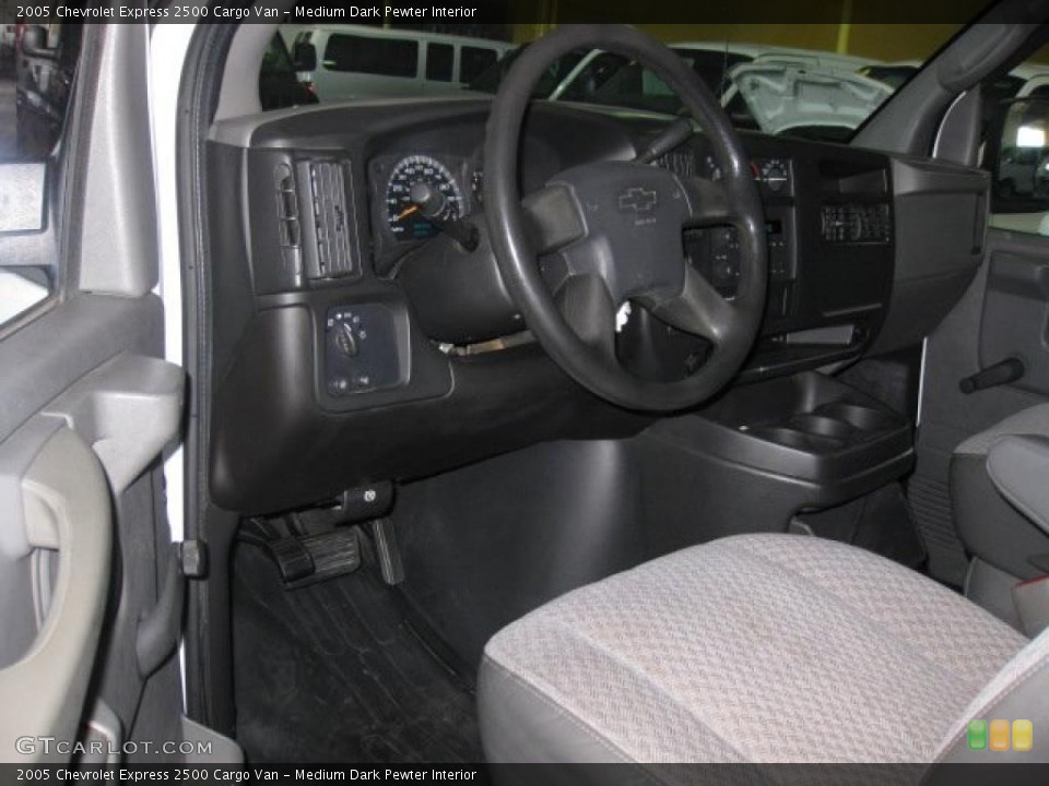 Medium Dark Pewter Interior Photo for the 2005 Chevrolet Express 2500 Cargo Van #38035750