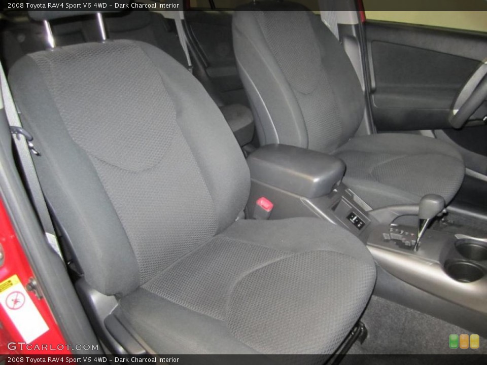 Dark Charcoal Interior Photo for the 2008 Toyota RAV4 Sport V6 4WD #38036390