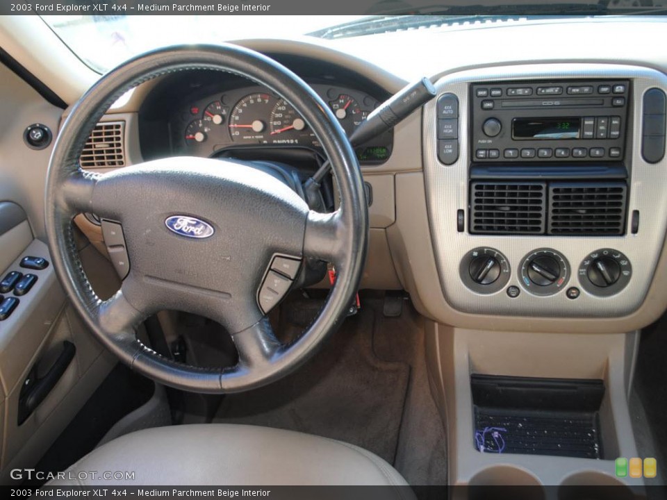 Medium Parchment Beige Interior Photo for the 2003 Ford Explorer XLT 4x4 #38038410
