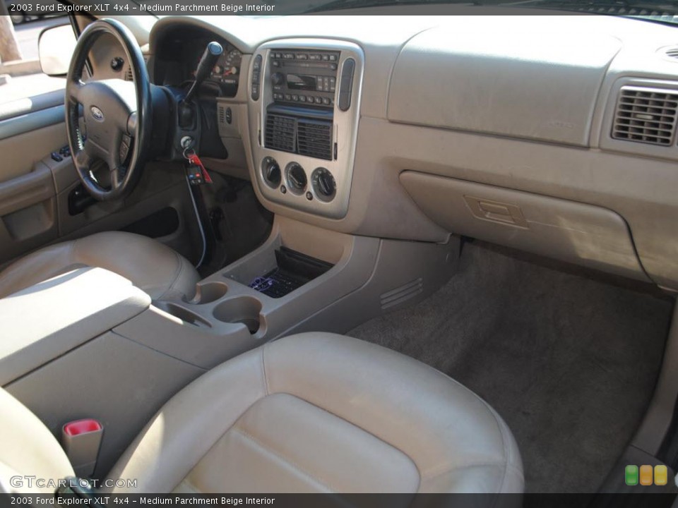 Medium Parchment Beige Interior Photo for the 2003 Ford Explorer XLT 4x4 #38038422