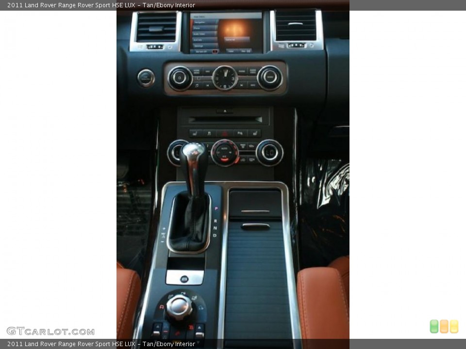 Tan/Ebony Interior Controls for the 2011 Land Rover Range Rover Sport HSE LUX #38043987