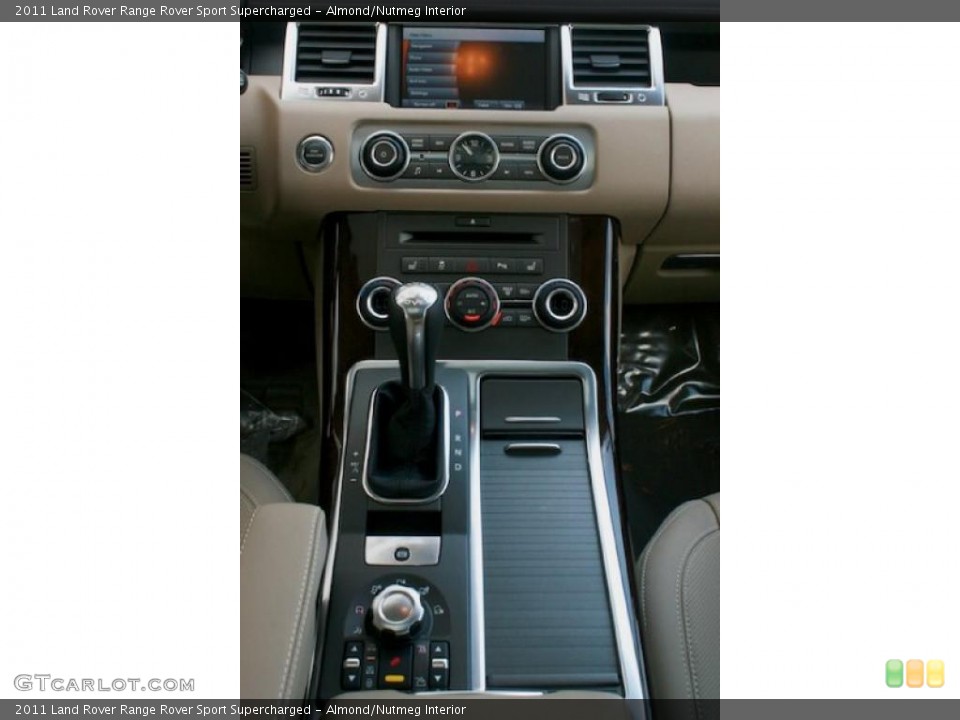 Almond/Nutmeg Interior Controls for the 2011 Land Rover Range Rover Sport Supercharged #38044611