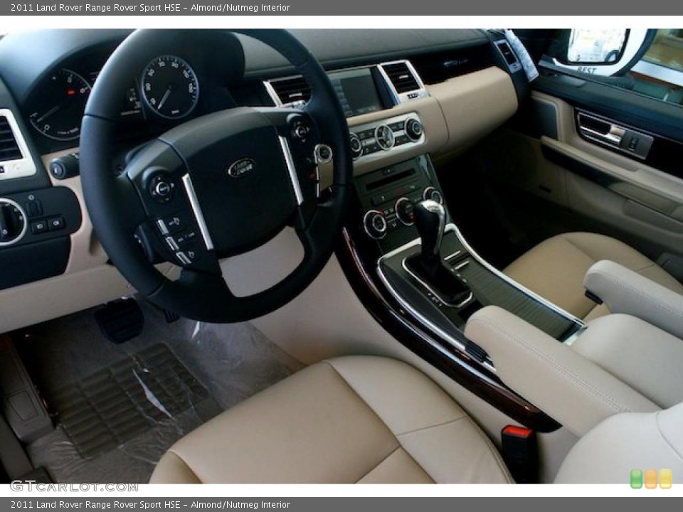 Almond/Nutmeg Interior Photo for the 2011 Land Rover Range Rover Sport HSE #38045224