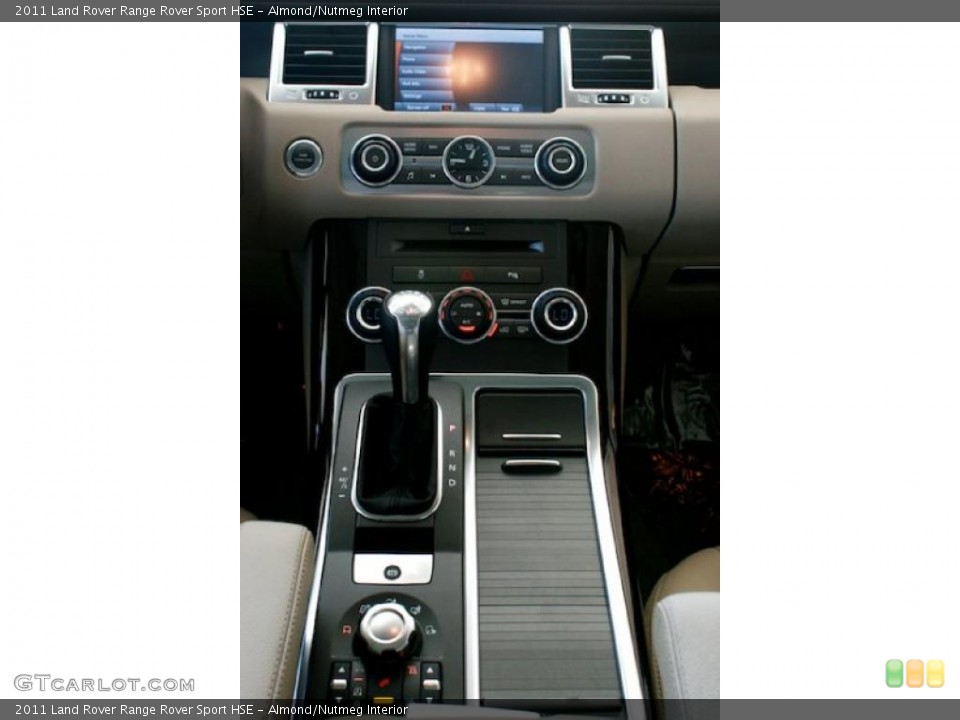 Almond/Nutmeg Interior Controls for the 2011 Land Rover Range Rover Sport HSE #38045272