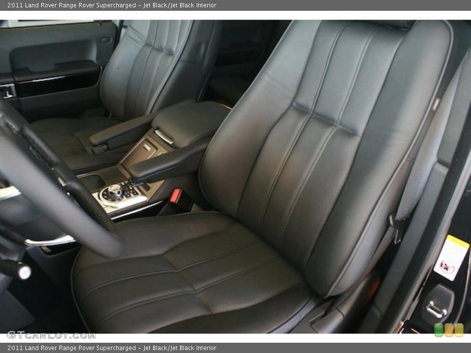 Jet Black/Jet Black Interior Photo for the 2011 Land Rover Range Rover Supercharged #38045900