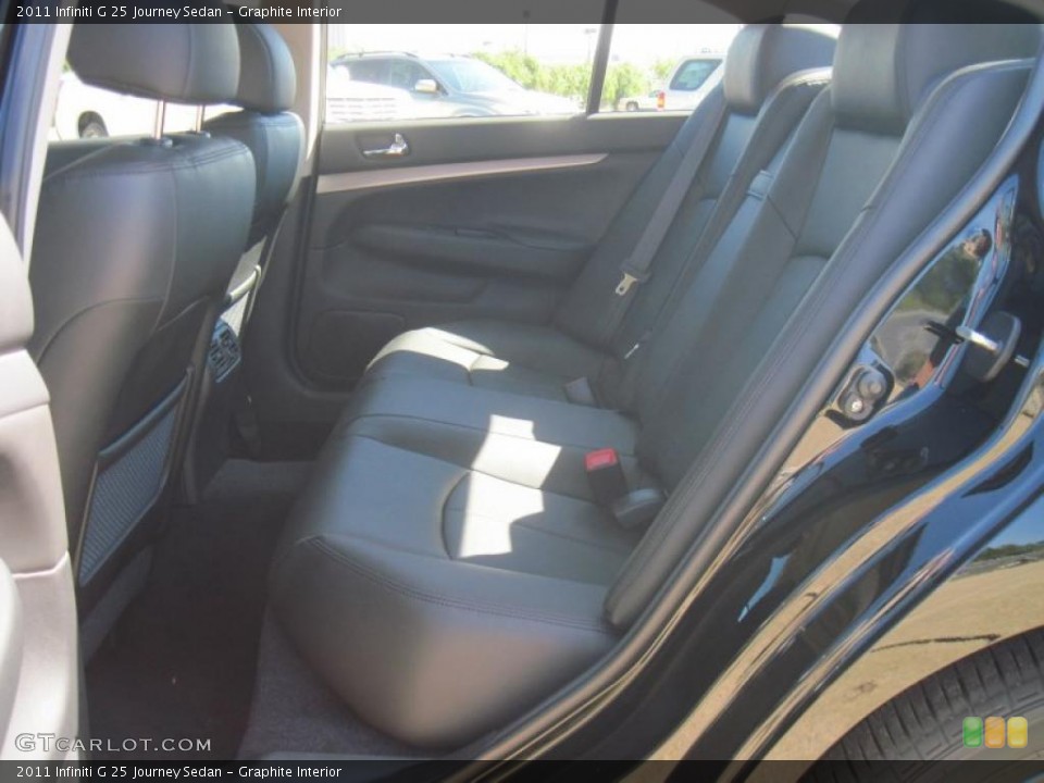 Graphite Interior Photo for the 2011 Infiniti G 25 Journey Sedan #38046040