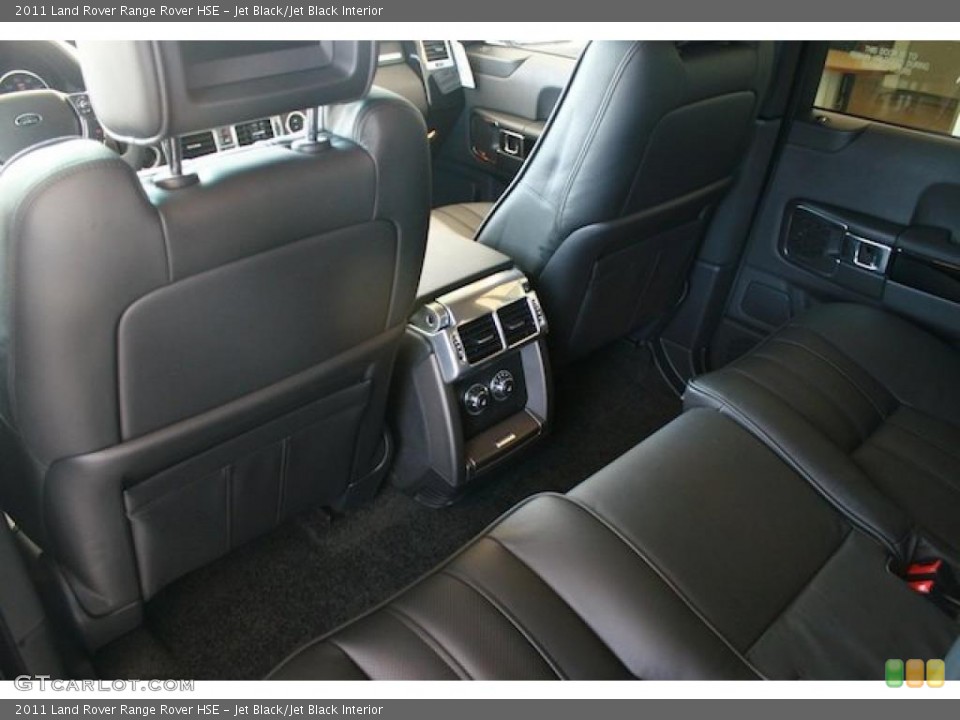 Jet Black/Jet Black Interior Photo for the 2011 Land Rover Range Rover HSE #38046276