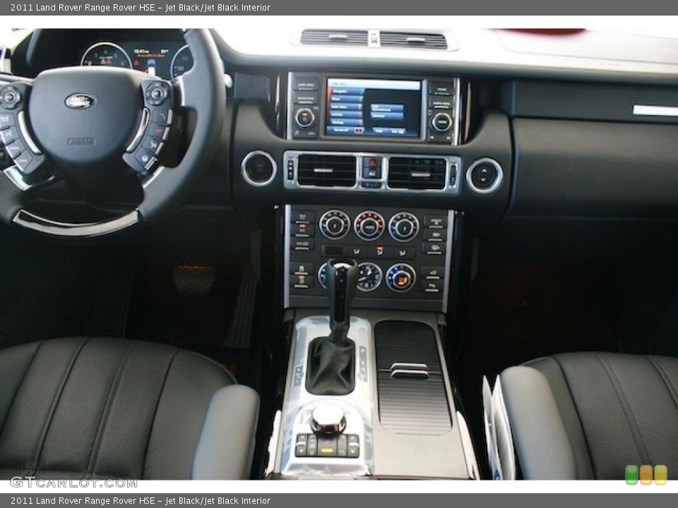 Jet Black/Jet Black Interior Dashboard for the 2011 Land Rover Range Rover HSE #38046296