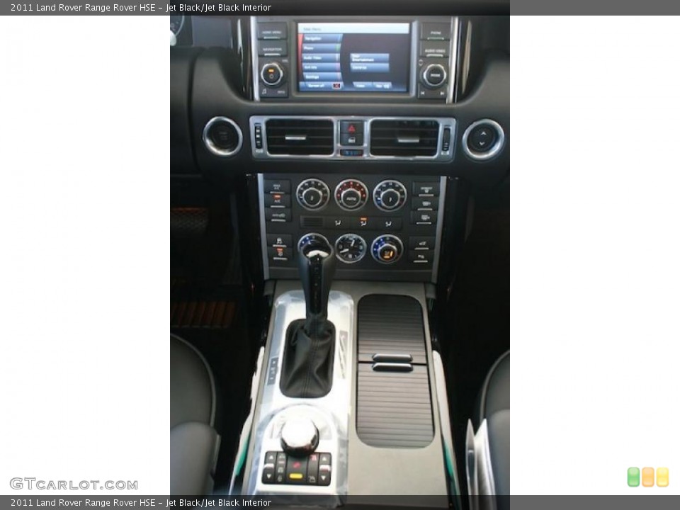 Jet Black/Jet Black Interior Controls for the 2011 Land Rover Range Rover HSE #38046304