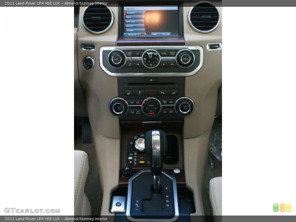 Almond/Nutmeg Interior Controls for the 2011 Land Rover LR4 HSE LUX #38046600