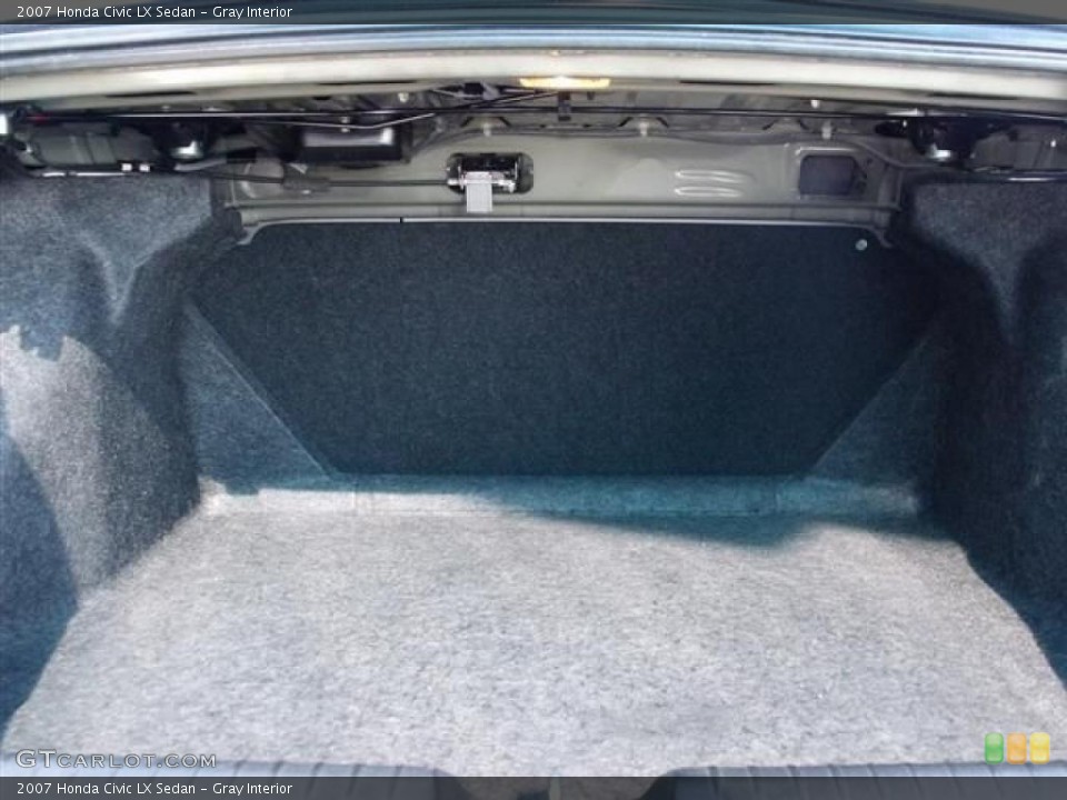 Gray Interior Trunk for the 2007 Honda Civic LX Sedan #38046892