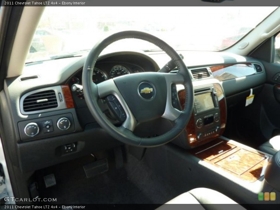 Ebony Interior Dashboard for the 2011 Chevrolet Tahoe LTZ 4x4 #38051209