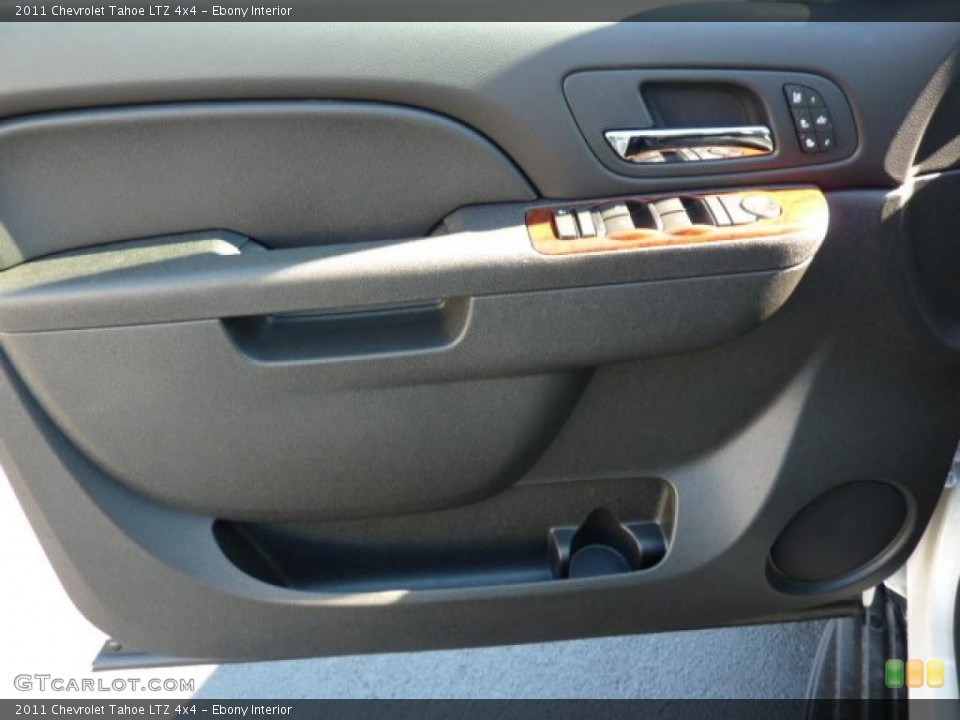 Ebony Interior Photo for the 2011 Chevrolet Tahoe LTZ 4x4 #38051225