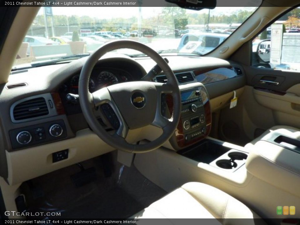 Light Cashmere/Dark Cashmere Interior Photo for the 2011 Chevrolet Tahoe LT 4x4 #38051470