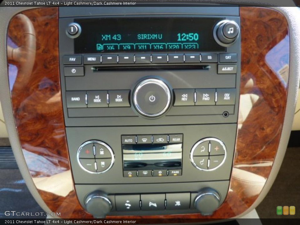 Light Cashmere/Dark Cashmere Interior Controls for the 2011 Chevrolet Tahoe LT 4x4 #38051534