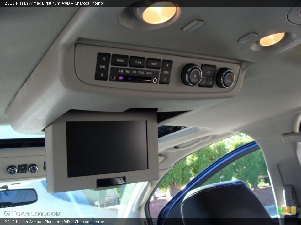 Charcoal Interior Controls for the 2010 Nissan Armada Platinum 4WD #38052102