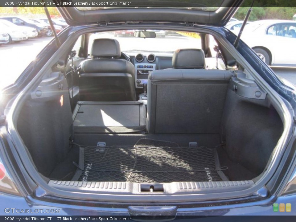 GT Black Leather/Black Sport Grip Interior Trunk for the 2008 Hyundai Tiburon GT #38053630