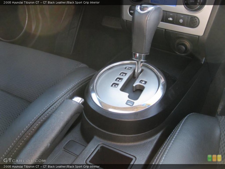 GT Black Leather/Black Sport Grip Interior Transmission for the 2008 Hyundai Tiburon GT #38053950