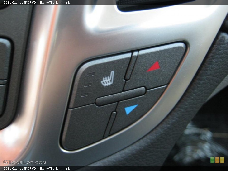 Ebony/Titanium Interior Controls for the 2011 Cadillac SRX FWD #38054062