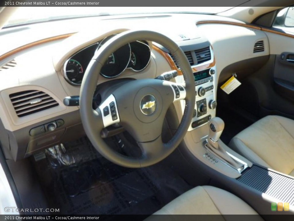 Cocoa/Cashmere Interior Photo for the 2011 Chevrolet Malibu LT #38054426