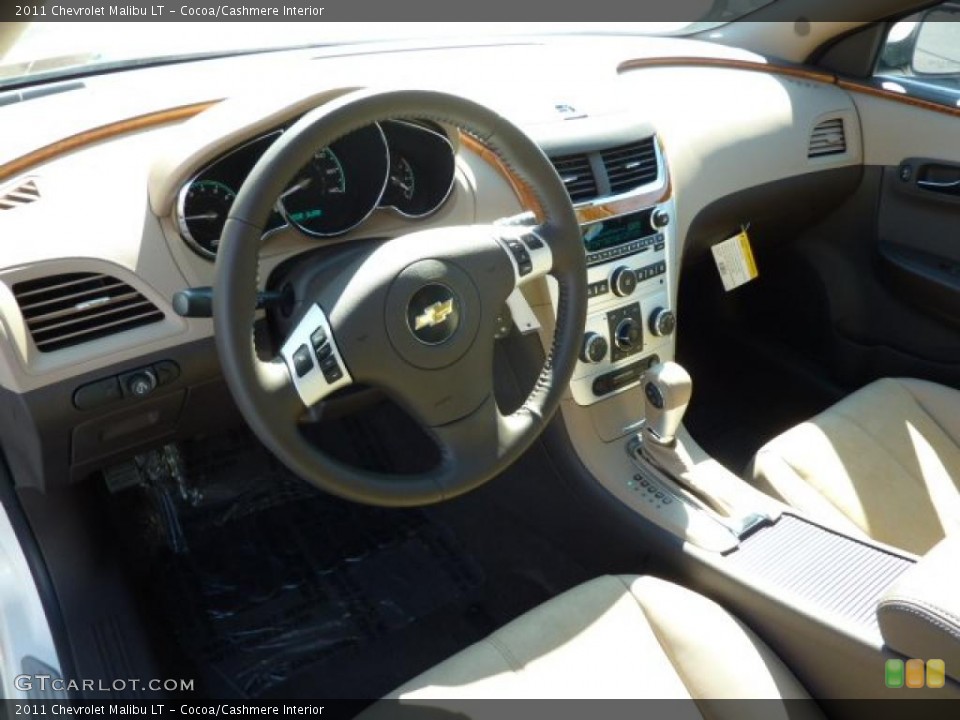 Cocoa/Cashmere Interior Photo for the 2011 Chevrolet Malibu LT #38055078