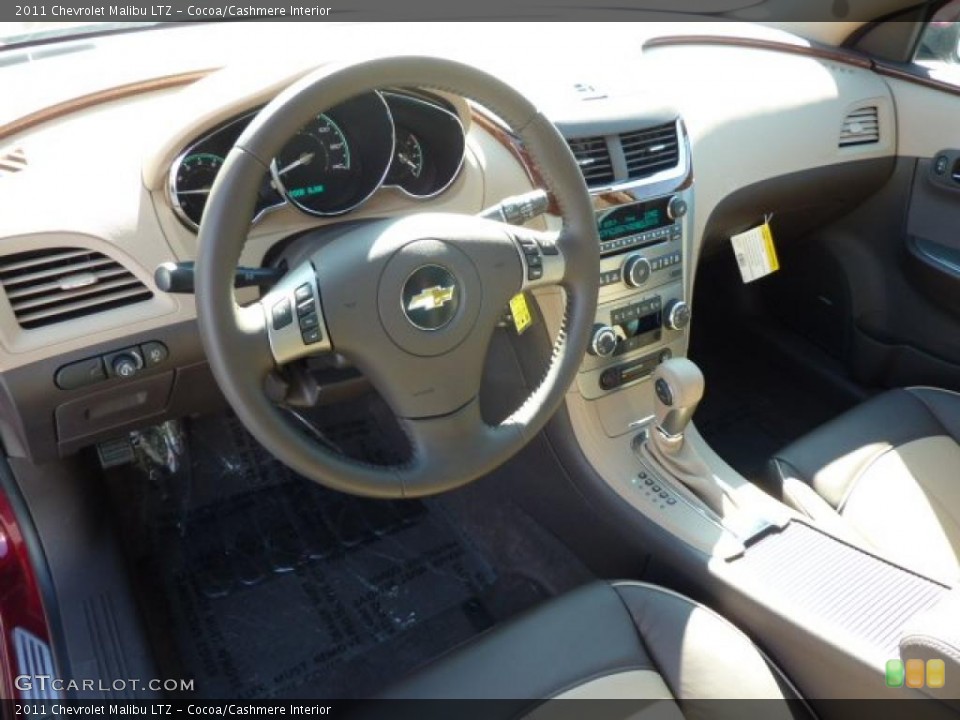 Cocoa/Cashmere Interior Photo for the 2011 Chevrolet Malibu LTZ #38055674