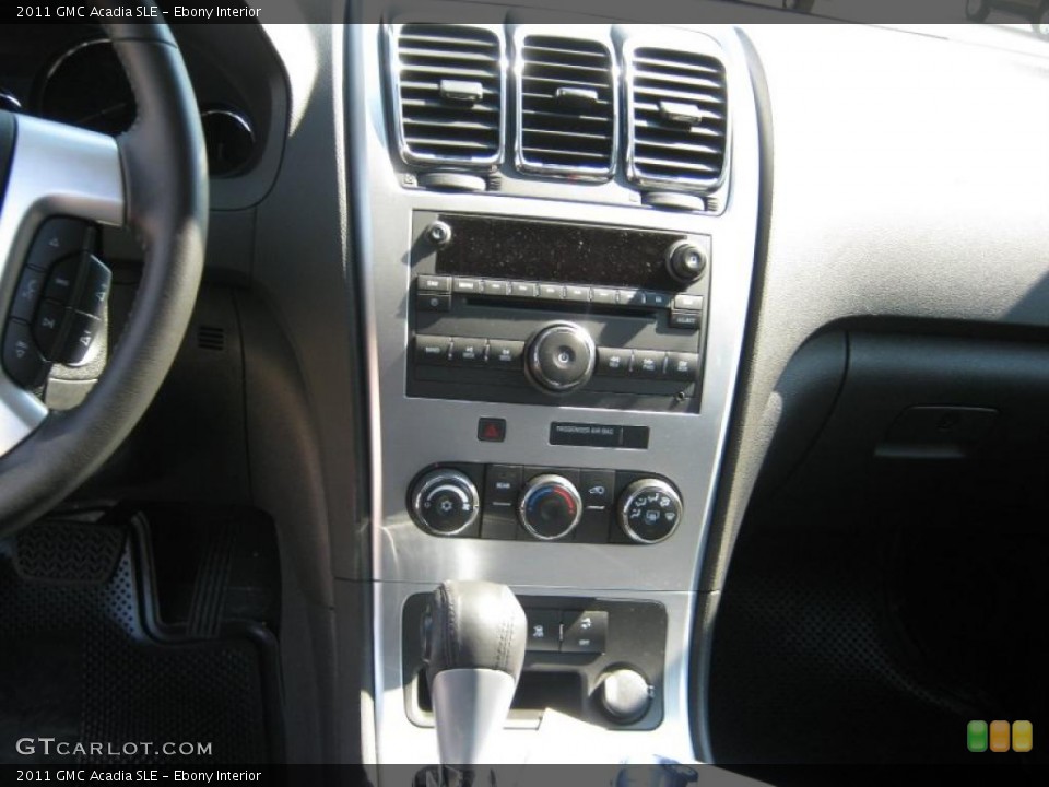Ebony Interior Controls for the 2011 GMC Acadia SLE #38056066