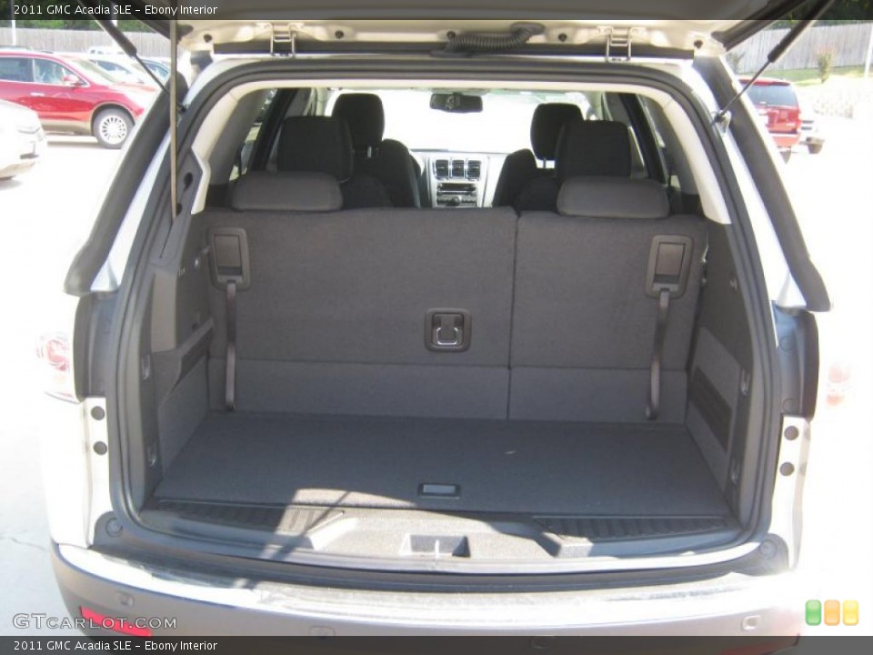 Ebony Interior Trunk for the 2011 GMC Acadia SLE #38057558