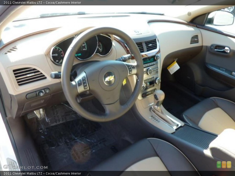 Cocoa/Cashmere Interior Photo for the 2011 Chevrolet Malibu LTZ #38058468