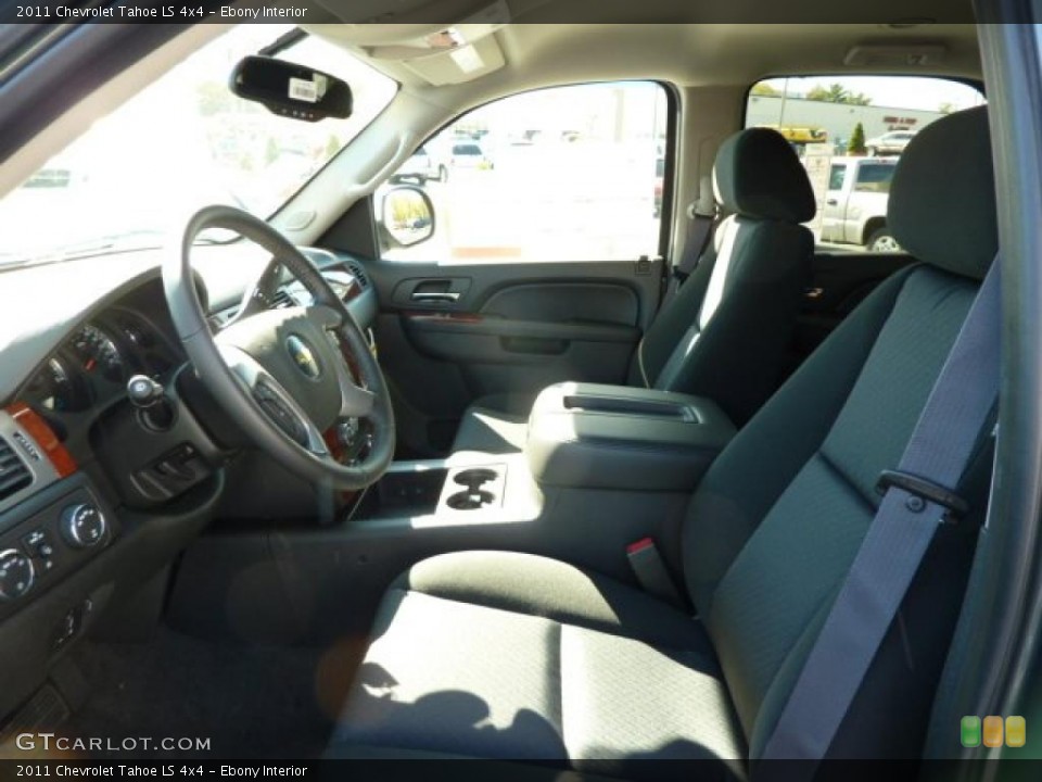 Ebony Interior Photo for the 2011 Chevrolet Tahoe LS 4x4 #38058885
