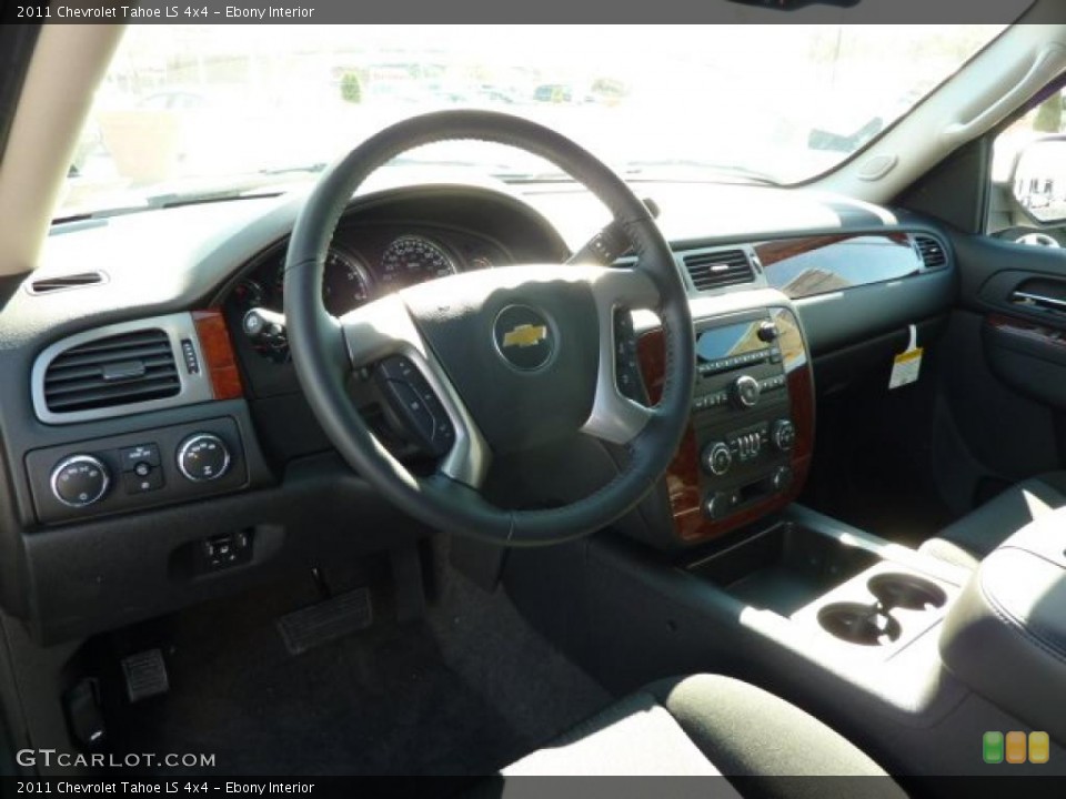 Ebony Interior Photo for the 2011 Chevrolet Tahoe LS 4x4 #38058957